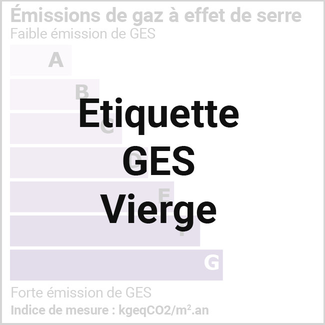 Étiquette GES Vierge