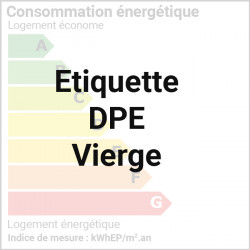 Étiquette DPE Vierge